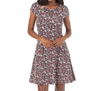 MICHAEL Michael Kors fun and flirty floral dress M